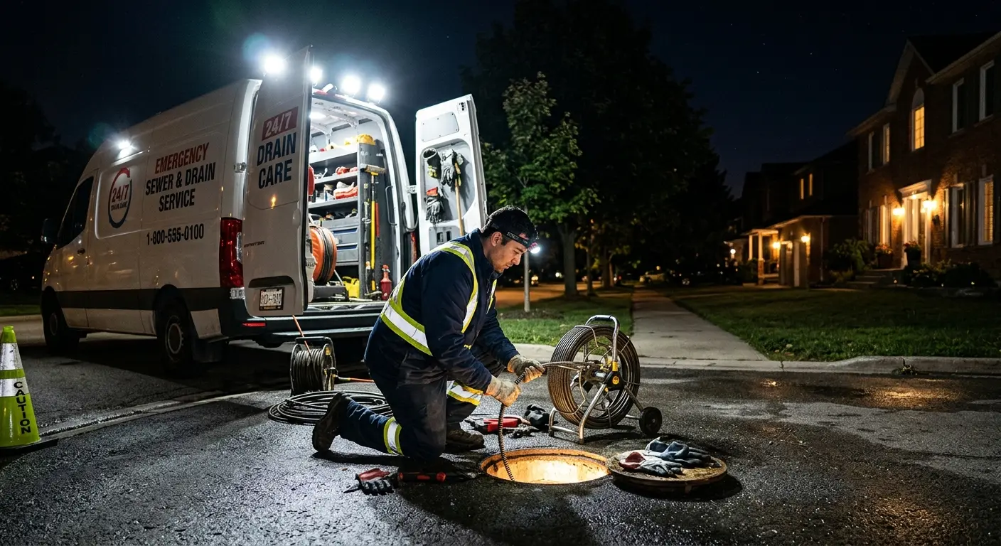 Sewer Line Repair in Triangle, VA